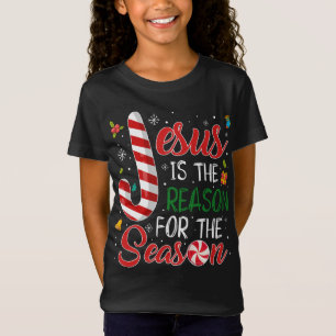 Camiseta Jesus É A Razão Para A Época De Natal