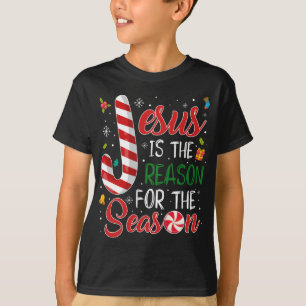 Camiseta Jesus É A Razão Para A Época De Natal