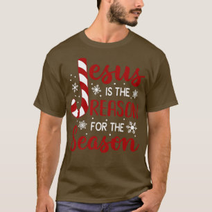 Camiseta Jesus É A Razão Para A Época Do Kandy Cristão