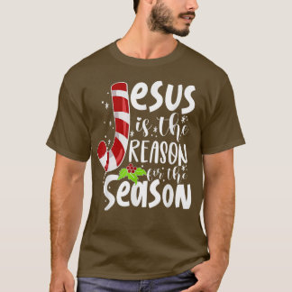 Camiseta Jesus é a razão para a temporada da fé cristã