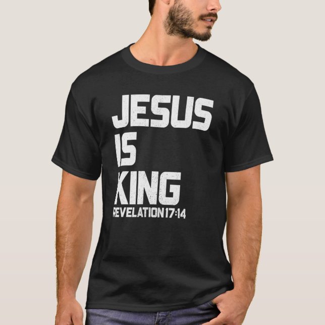 Camiseta Jesus é a Revelação do Rei 1714 (Frente)