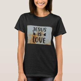 Camiseta Jesus é amor