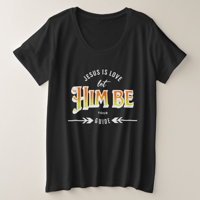 Camiseta Jesus é Amor (Frente do Design)