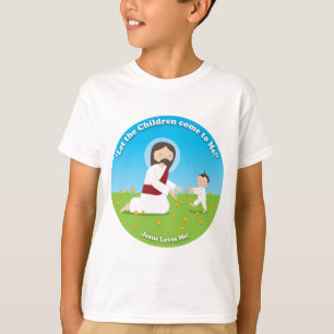 Camiseta Jesus e Criança