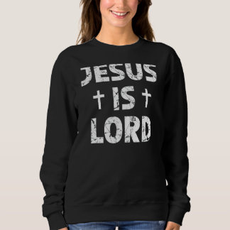 Camiseta Jesus é Design do Senhor Cruz Gráfico