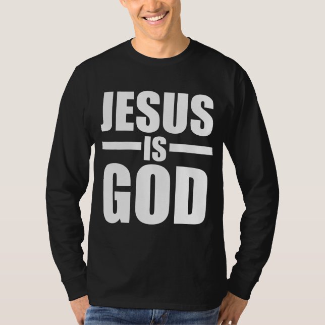 Camiseta Jesus é Deus (Frente)