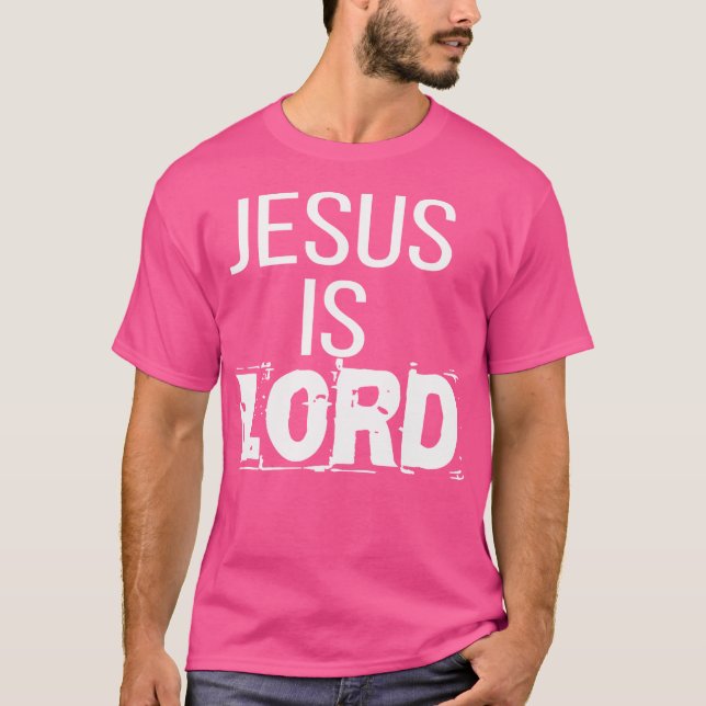 Camiseta Jesus é Deus, Jesus é Deus, é bom (Frente)