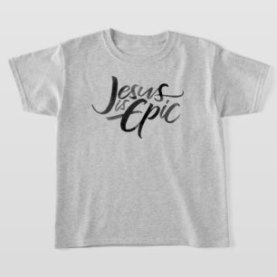Camiseta Jesus é épico aliciando crianças cristãs religiosa