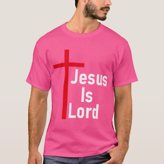 Camiseta Jesus é Lorde Christian Design (Frente)
