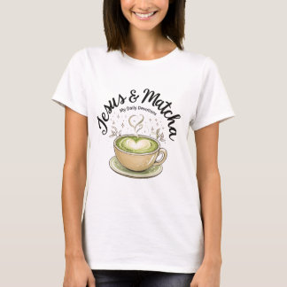 Camiseta Jesus e Matcha