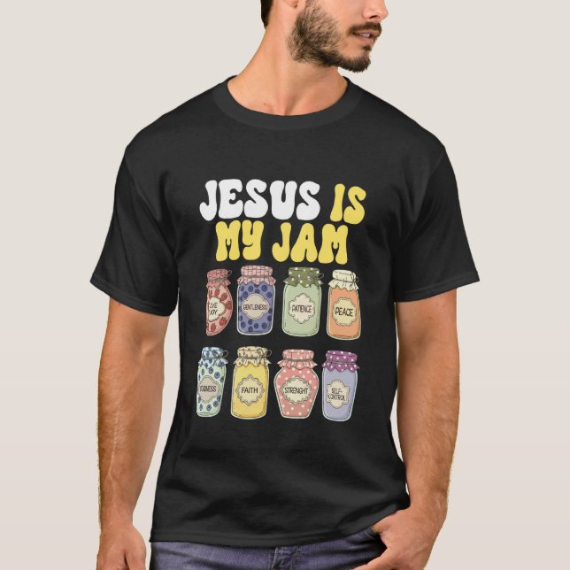 Camiseta Jesus é Meu Deus da batida Versículo Bíblico Relig (Frente)