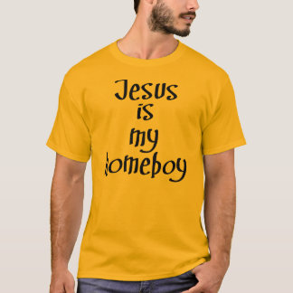 Camiseta Jesus é meu ficar em casa (o preto)