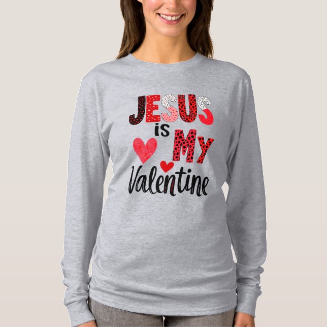 Camiseta Jesus É Meu Namorados (Frente)