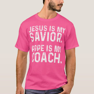 Camiseta Jesus é meu pai salvador é minha cota cristã trein
