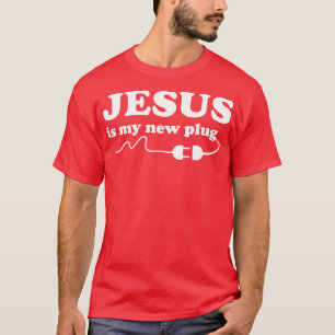Camiseta Jesus é meu Plug