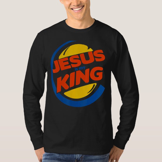 Camiseta Jesus é meu rei (Frente)