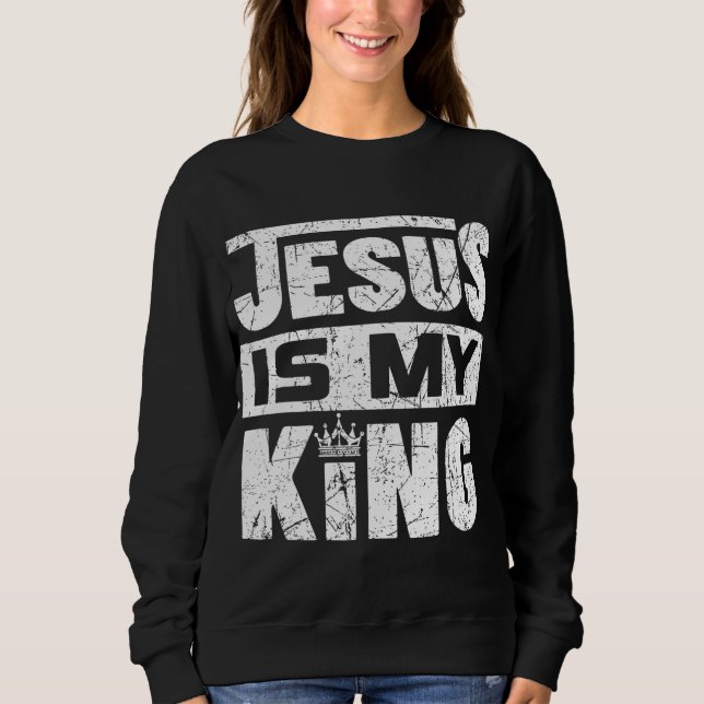 Camiseta Jesus é meu rei (Frente)