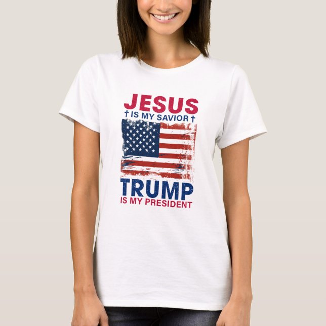Camiseta Jesus é meu salvador (Frente)