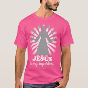 Camiseta Jesus é meu super-herói