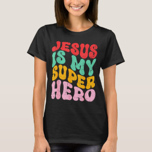 Camiseta Jesus É Meu Super-Herói - Religioso Cristão