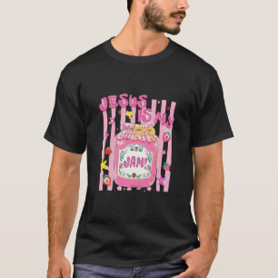 Camiseta Jesus é Minha Geléia de Morango