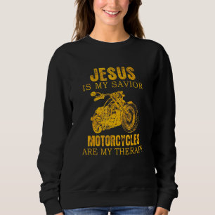 Camiseta Jesus é minha moto salvadora é minha terapia Chris