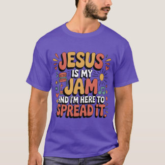 Camiseta Jesus É Minha Paixão E Estou Aqui Para Difundir É