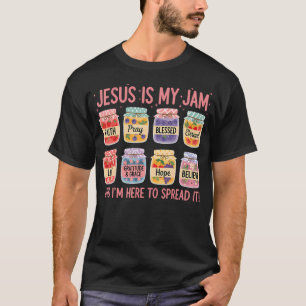 Camiseta Jesus É Minha Paixão E Estou Aqui Para Espalhar Fé