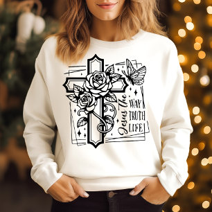 Camiseta Jesus é o caminho a verdade e a vida