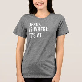 Camiseta Jesus é o Centro