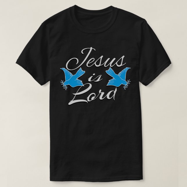 Camiseta Jesus é o Cristo da citação cristã (Frente do Design)