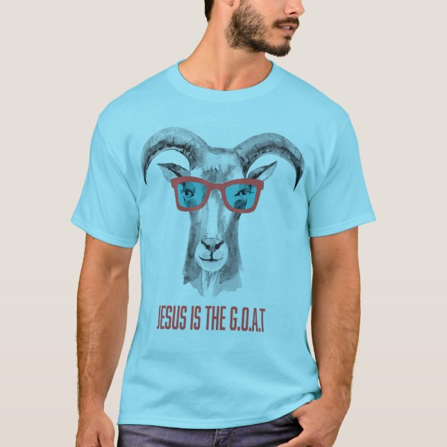 Camiseta Jesus é o G.O.A.T. (Frente)