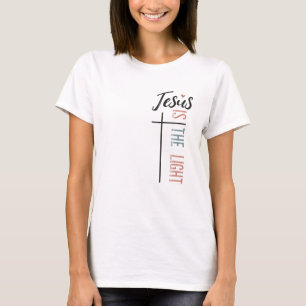 Camiseta Jesus é o leve Design de fé inspiracional