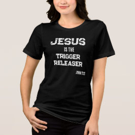 Camiseta Jesus é o Libertador Bíblia Escritura Fé