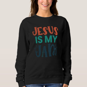 Camiseta Jesus é o meu cristão religioso empolgado