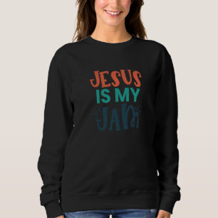 Camiseta Jesus é o meu cristão religioso empolgado