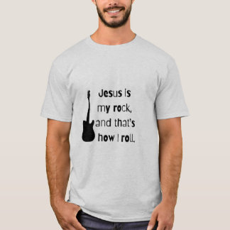 Camiseta Jesus é o meu Rock