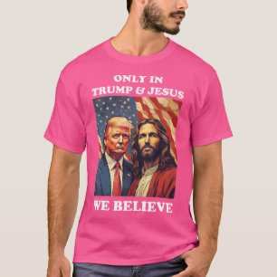 Camiseta Jesus é o meu salvador Trump é o meu presidente Pr