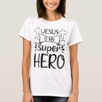 Jesus é o meu super-herói cristão Crianças.