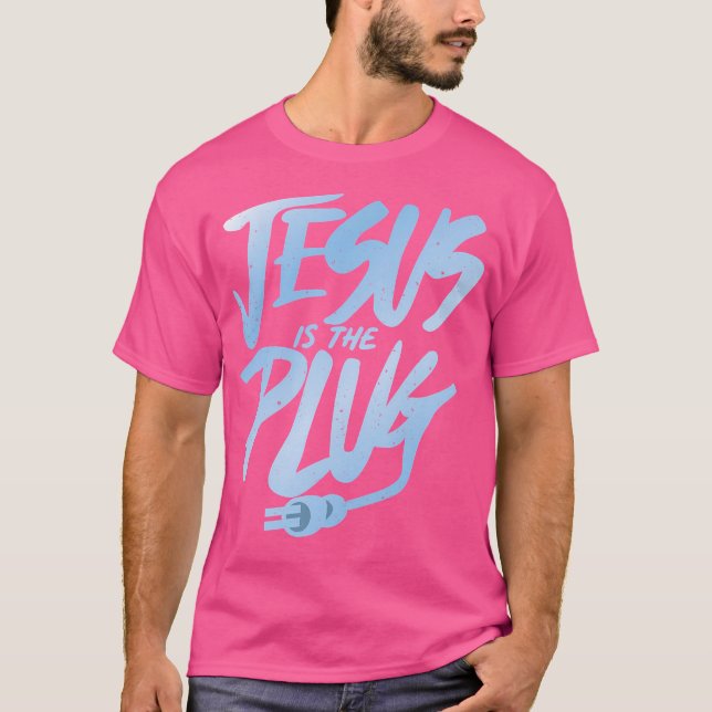 Camiseta Jesus É O Plugg (Frente)