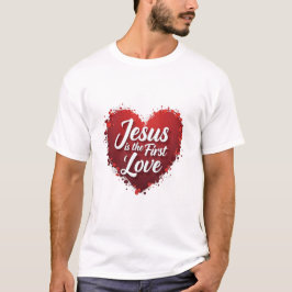 Camiseta Jesus é o Primeiro Amor