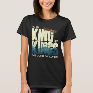 Camiseta Jesus É O Rei Dos Reis Crucifixion Crown