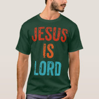 Jesus é o Senhor Christian Faith que confia em Deu