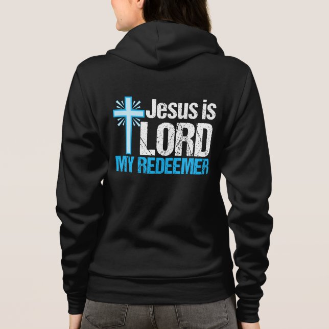 Camiseta Jesus é o Senhor Meu Redentor (Verso)