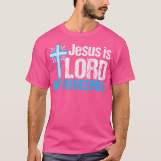 Camiseta Jesus É O Senhor Meu Reitor Linda Cristo Cristão