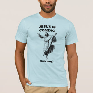 Camiseta Jesus é… olhar de vinda ocupado