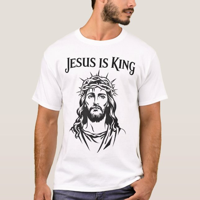 Camiseta Jesus é rei (Frente)