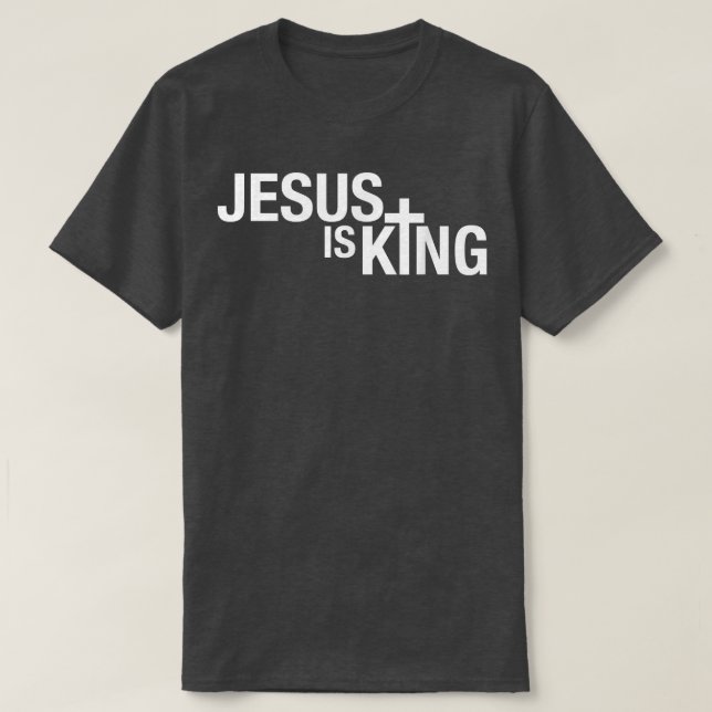 Camiseta Jesus é rei (Frente do Design)
