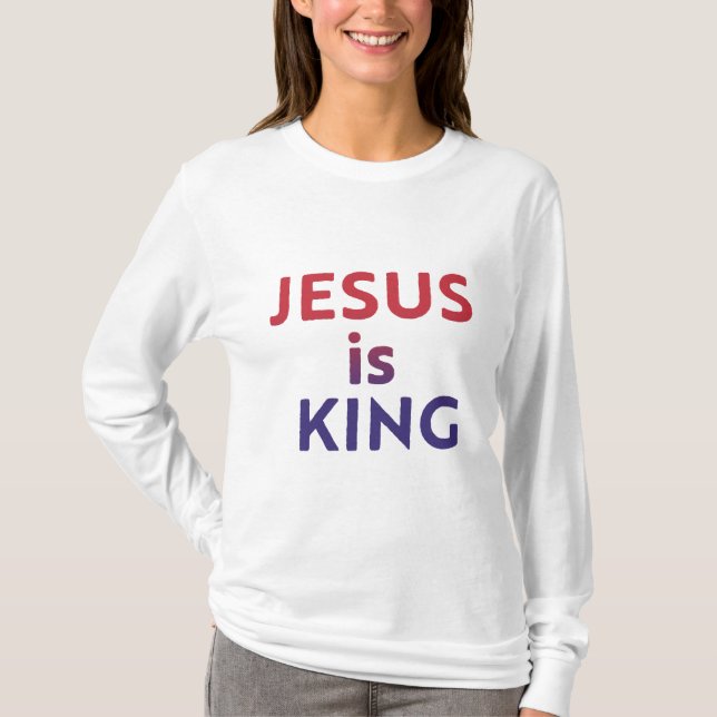 Camiseta Jesus é rei (Frente)