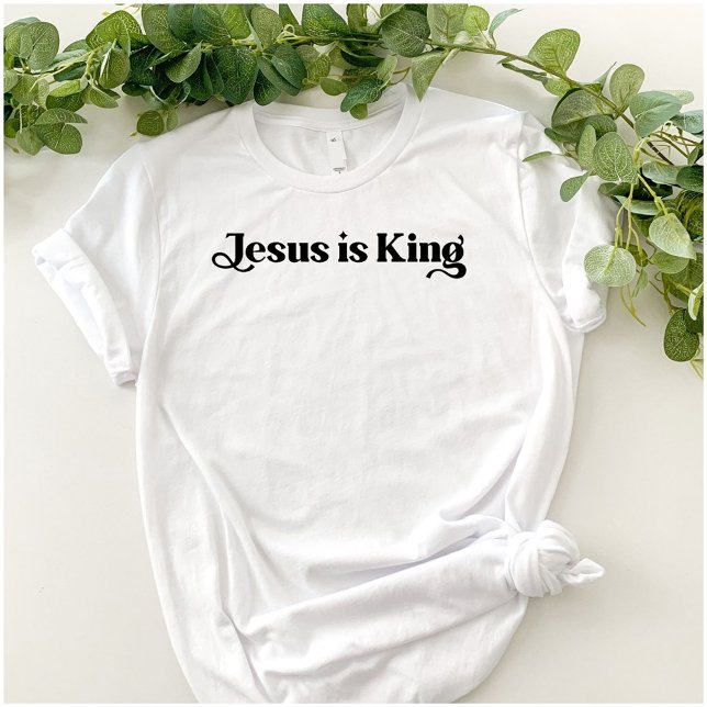Camiseta Jesus é rei (Criador carregado)